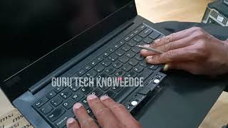 How to Keyboard Replacement Lenovo ThinkPad E490 Disassembly in Hindi