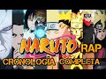 CRONOLOGÍA COMPLETA de NARUTO RAP | Crónologias Anime Rap | Gaara1017