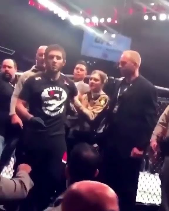 Dillon Danis vs Islam Makhachev Altercation