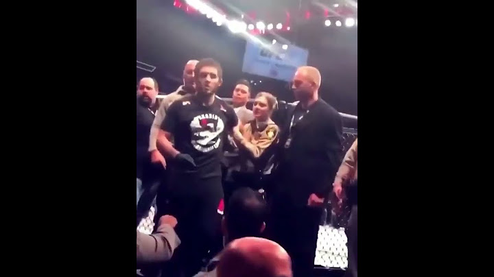 Dillon Danis vs Islam Makhachev Altercation