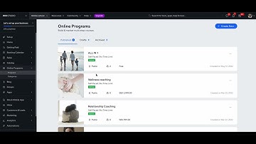 How to preview your Wix online courses as the course participants