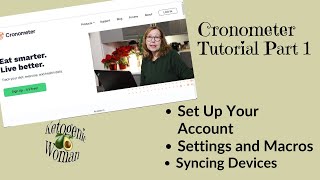Cronometer Tutorial Part 1 | How to Set Up Cronometer and Set Your Macros screenshot 3