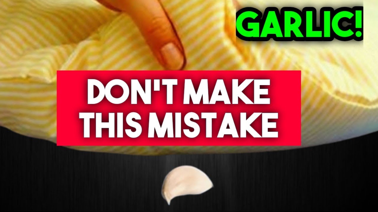 Положите чеснок под подушку на 3 дня (но не совершайте этих ошибок)