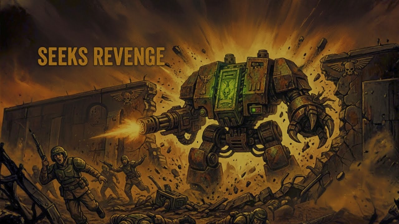 The Horrifying Reality  When a Dreadnought Awakens and Seeks Revenge Warhammer 40K
