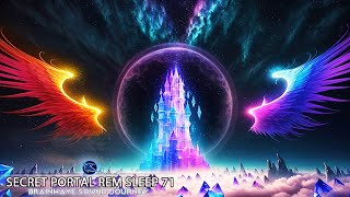 Strong REM Sleep Frequency To ENTER a (DREAMY PARADISE OF HEALING) Theta Waves Binaural Beats 4-8 hz