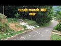 Jual tanah murah nempel jalan mobil tanah datar udara sejuk