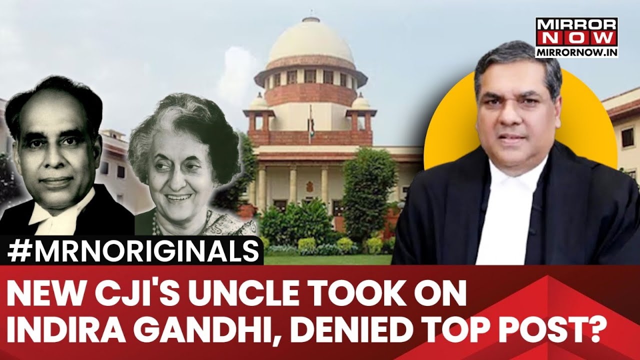 India's 51st Chief Justice's Idol: Uncle Who Challenged Indira Gandhi, Denied Top Post | Watch