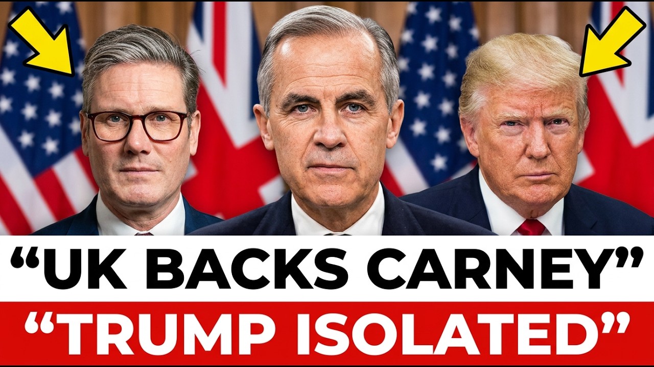 BREAKING: Trump STUNNED! UK Joins Carney’s Power Play — Canada-Britain Alliance ROCKS Washington