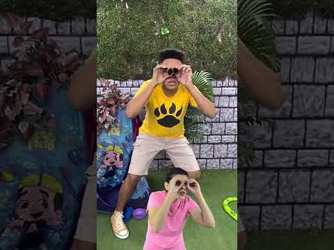 👋🏻LIBRAS👋🏾 PEDRO SE DIVERTE BRINCANDO DE ACAMPAMENTO!