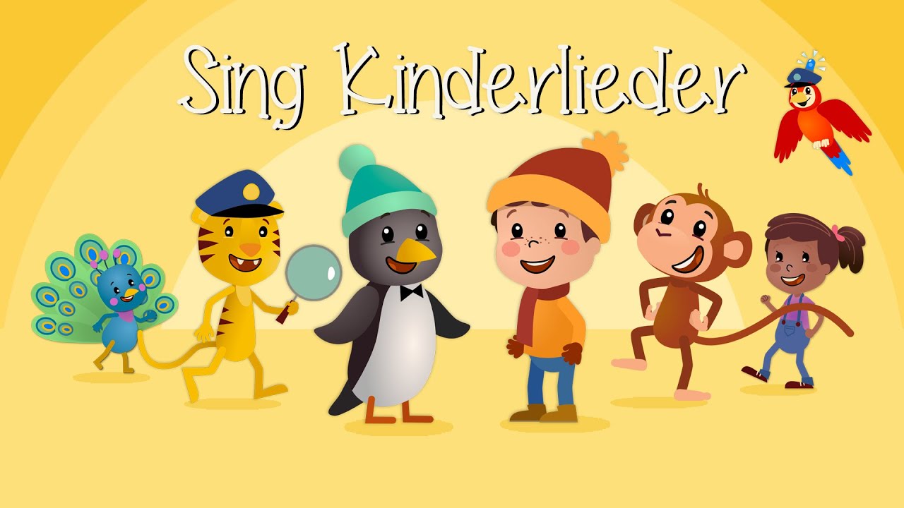 ♪♪ Die 5 Besten Tierlieder | Hurra Kinderlieder Compilation | Lustige Tiere - Pinguin Eisbär Pavian