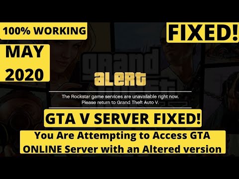 GTA V Server Error Fixed | GTA 5 Servers Down |You Are Attempting to Access GTA ONLINE Server |