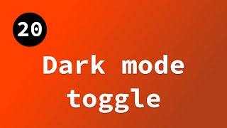Dark mode toggle (cookie based) with SSR in Sveltekit