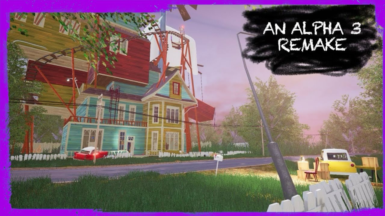 HELLO NEIGHBOR MOD KIT: AN ALPHA 3 REMAKE [2.0.2] - YouTube