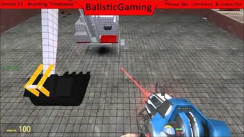 Gmod 13: Excevator Building Timelapse