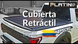 Cubierta Retráctil Platino - Ford Raptor Doble Cabina