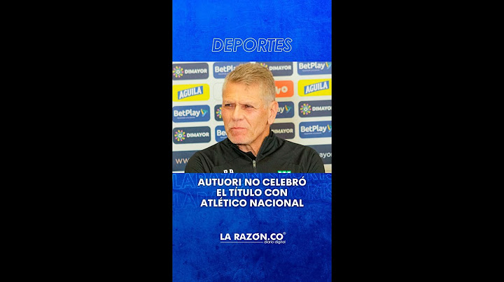 El motivo por el que Paulo Autuori no celebró el título con Atlético Nacional