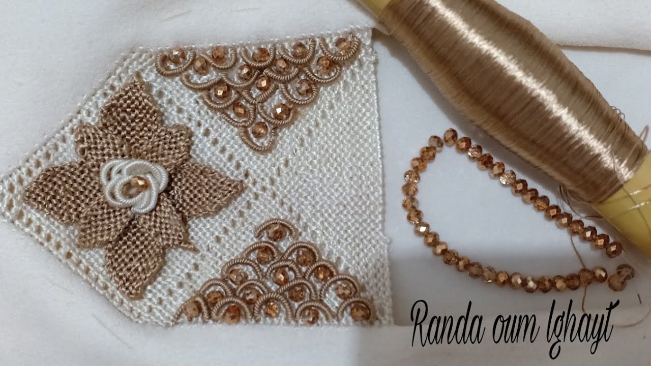 #جديد الراندة#راندة الوردة🌸🌺👌 #درس جديد في ران دة ال وردة .وقشور الحوت