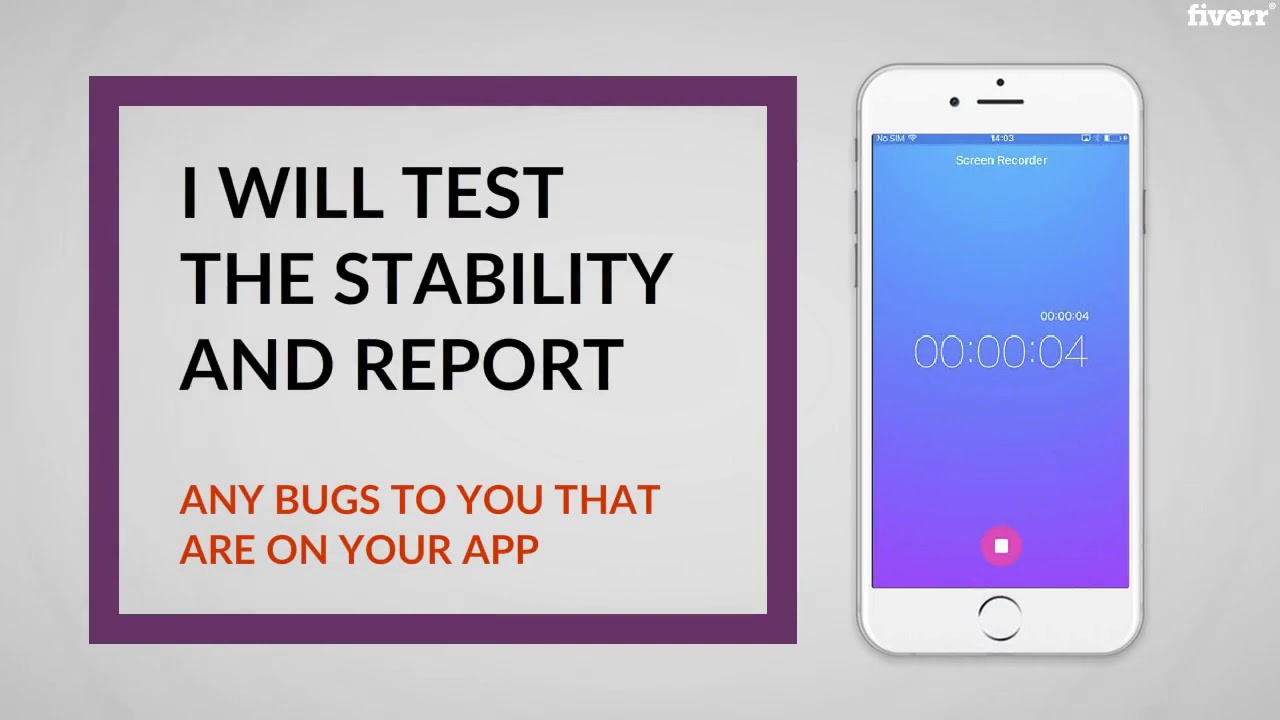 I will test an ios app for you - User Testing Services