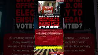 🔥Breaking News USA America Shocked by Election ID Clash #BreakingNews #USNews #shorts