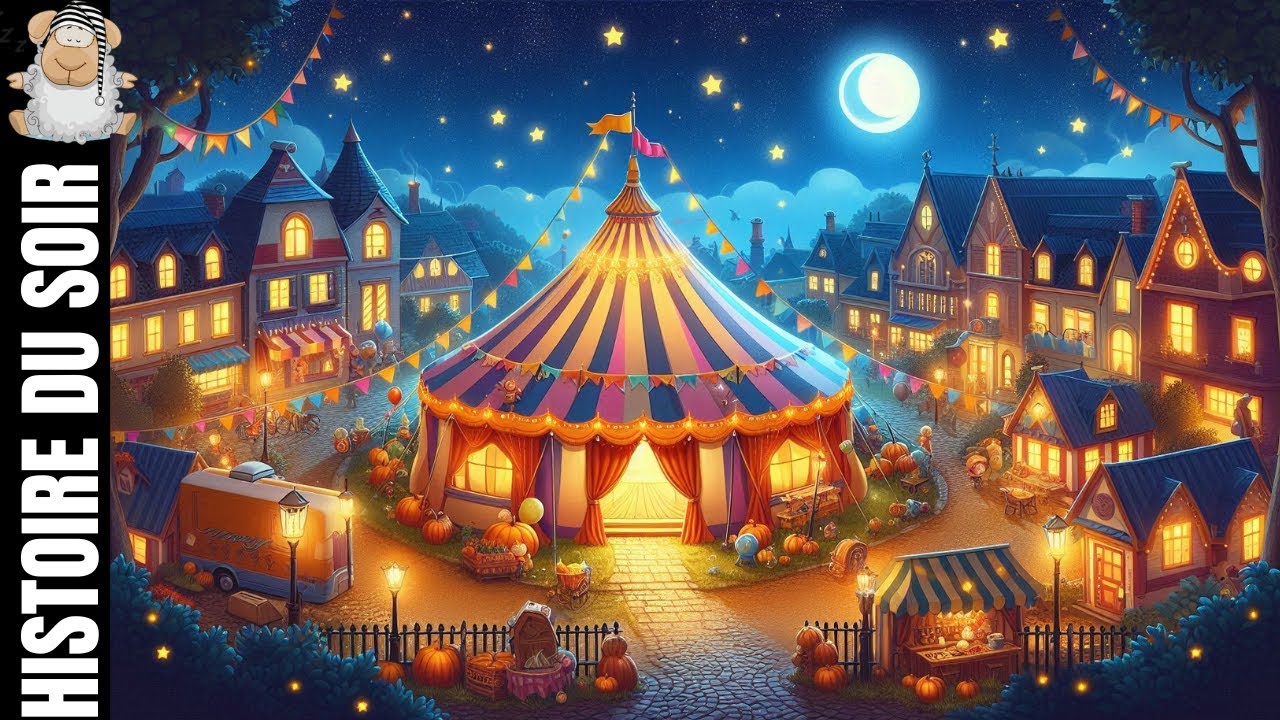 Sous le chapiteau du cirque🤡🎉histoire et conte pour s'endormir - YouTube