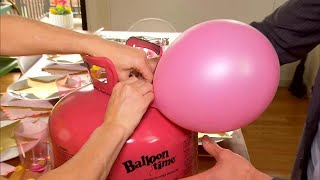 How to Have Balloons at Your Party Without Helium