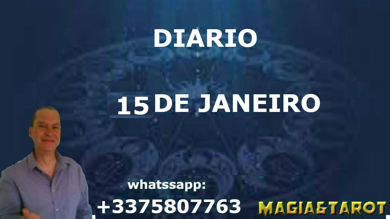Previsões 15 de janeiro todos os signos com o tarot - YouTube