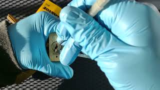 173: Picking a Master Lock No. 575 Padlock with a Homemade Pick and Tension Wrench