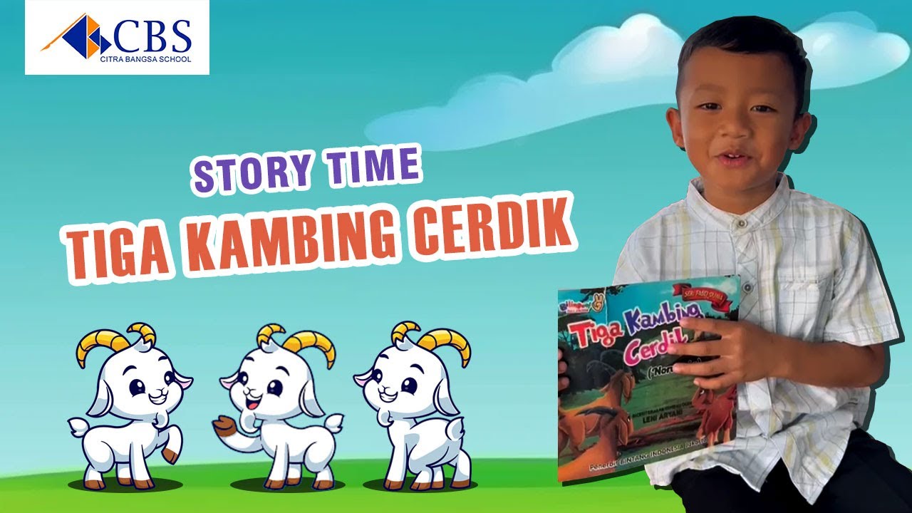 Cerita Tiga Kambing Cerdik | Story Time
