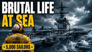 Inside the Brutal Life of 5,000 Sailors on a U.S. Aircraft Carrier