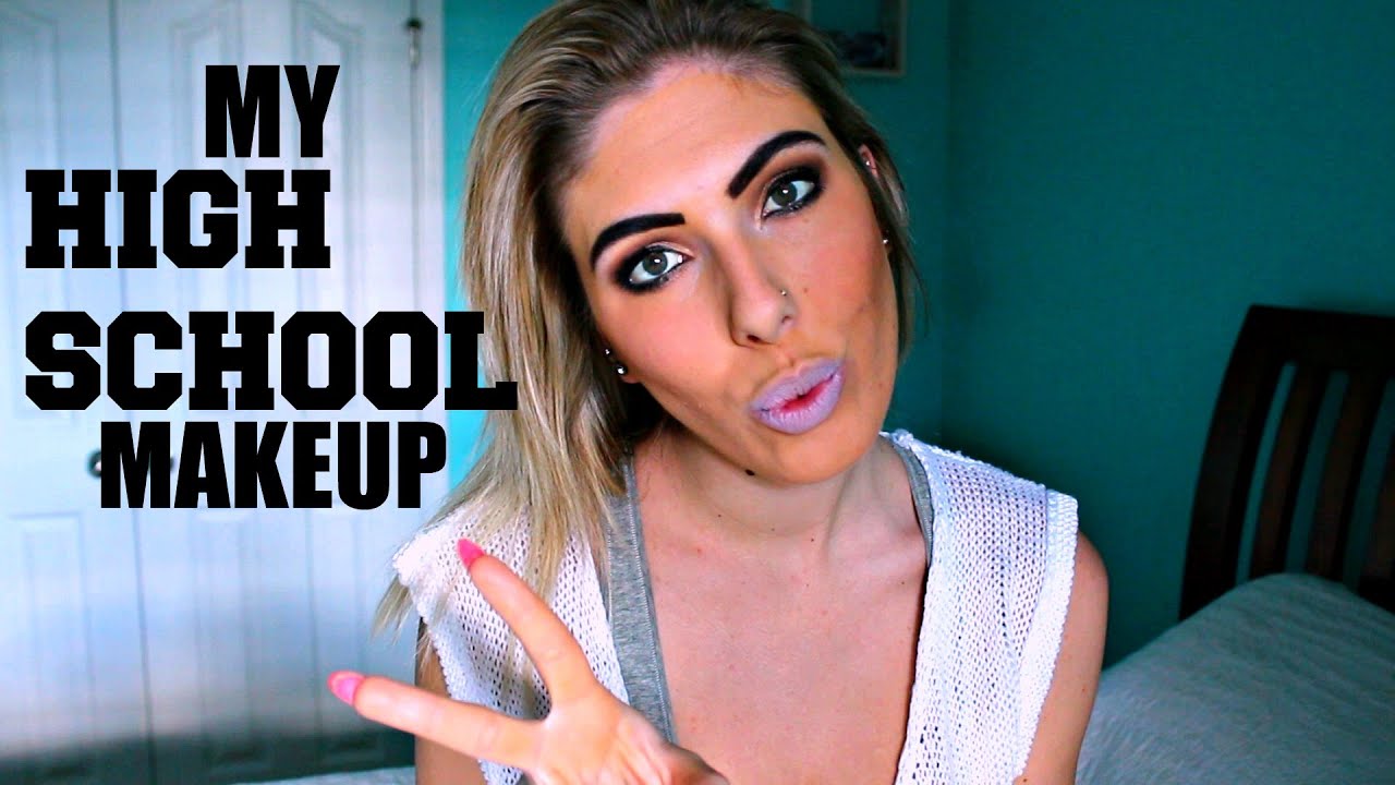 HOW I DID MY MAKEUP IN HIGHSCHOOL YouTube