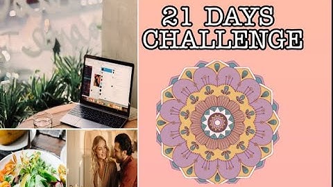 21 DAYS CHALLENGE/ The Difference is CLEAR