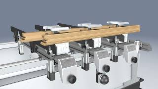 Weinig Multirex Weinig Uni Stack 100 Elevator Stapler