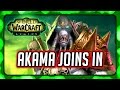 Wow legion demon hunter campaign  akama joins in altruis the sufferer version  class order hall