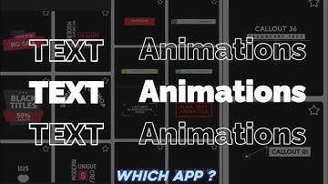 Best app for text animations lower thirds intro making green screen | 100% free pro apk