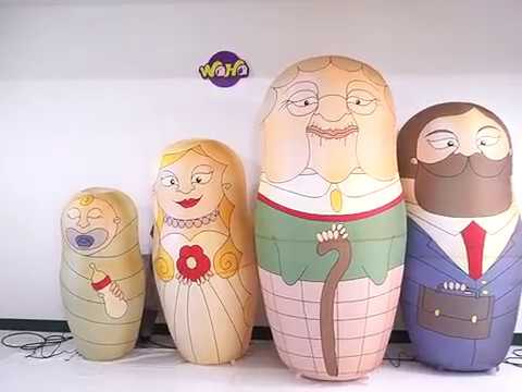 inflatable world inflatable Матрёшка、Matryoshka doll direction how to decorate wedding stage