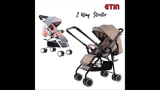 Etin 2 Way Reversible Stroller