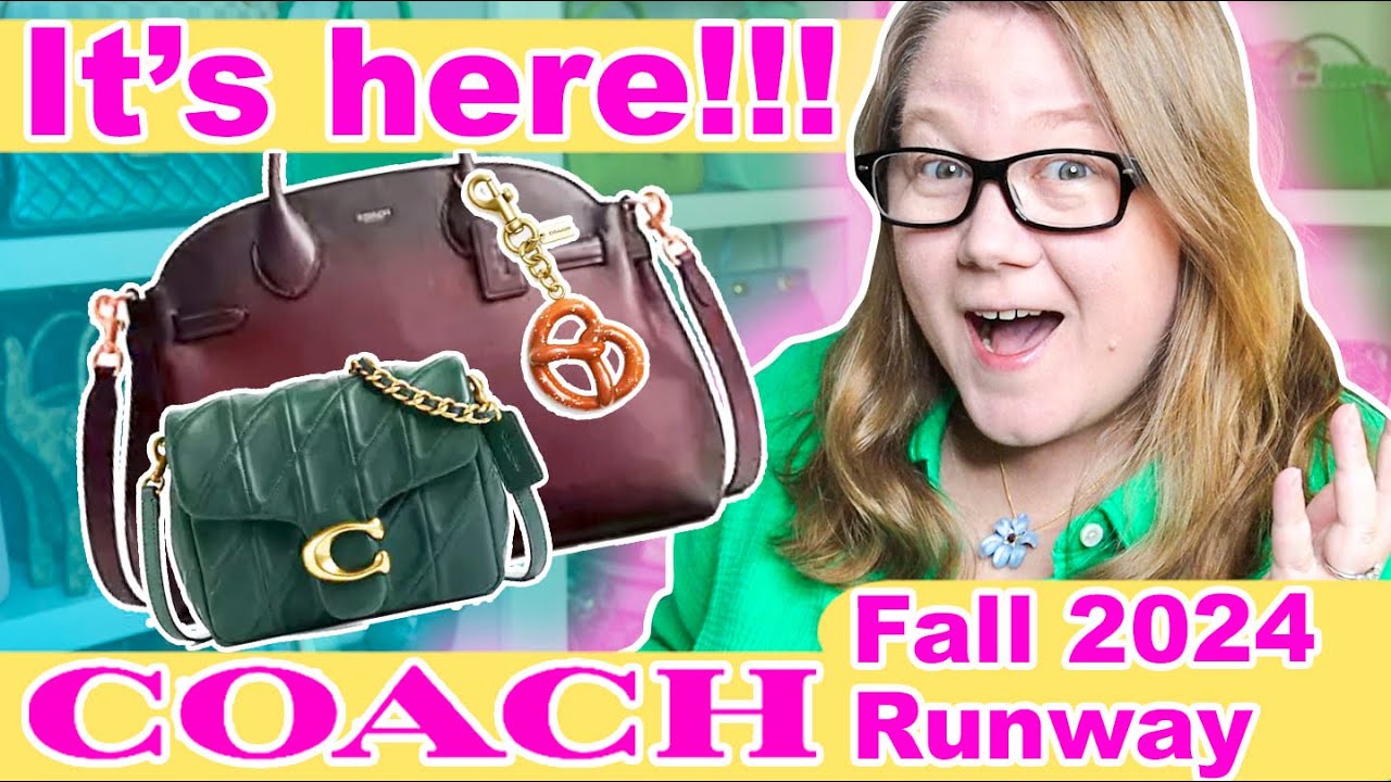 It's here! Coach Fall 2024 Runway Drop!!! Times Square Tabby