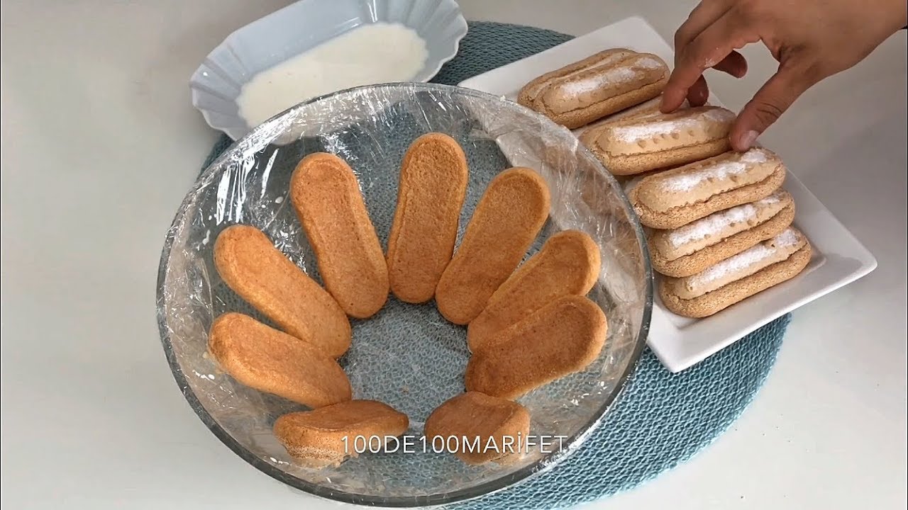 Kedi Dili Biskuvi Ile Yapilan En Kolay Ve En Guzel Pasta Youtube Desserts Food Make It Yourself