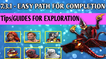MCOC : ACT 7.3.1 - EASY PATH FOR COMPLETION (BEST CHAMPIONS TO USE) - TIPS\GUIDES