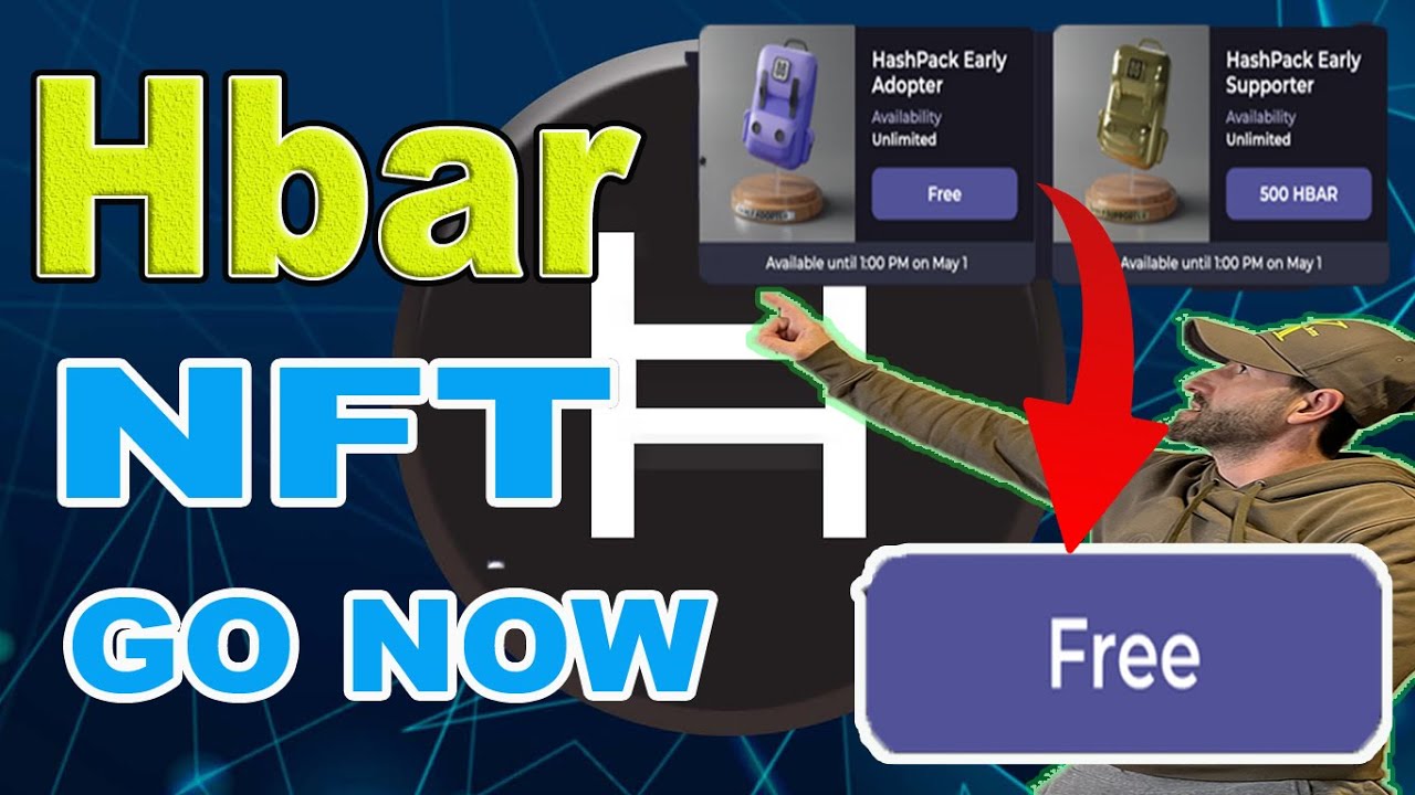 HBAR HEDERA OFFERS FREE NFT - YouTube