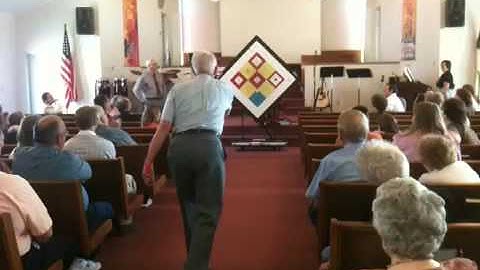 Mr. Weddle Demonstrates Dartball