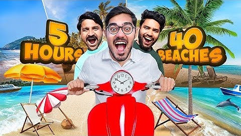 Exploring Goa in 5 Hours Challenge- क्या हम इस चैलेंज को पूरा कर पाएंगे? Looser Will Get Mud Bath