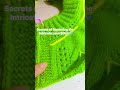Secrets of Mastering the Intricate Lace Stitch 💎 #knitting #crochet