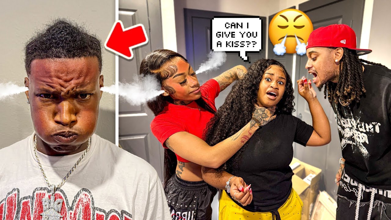 Я спросила Фло, могу ли я поцеловать его перед Кареной и моим парнем 😱 *плохая идея*