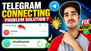 Telegram Connecting Problem Fix ✅ Telegram Message Connecting Problem 😱 Connecting Telegram