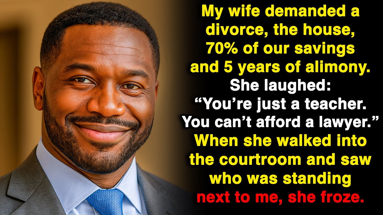 My wife wanted a divorce and laughed ’cause I had no lawyer – but in court, she froze.