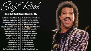 Lionel Richie, Eric Clapton, Phil Collins, Bee Gees, Rod Stewart - Soft Rock Ballads 70s 80s 90s