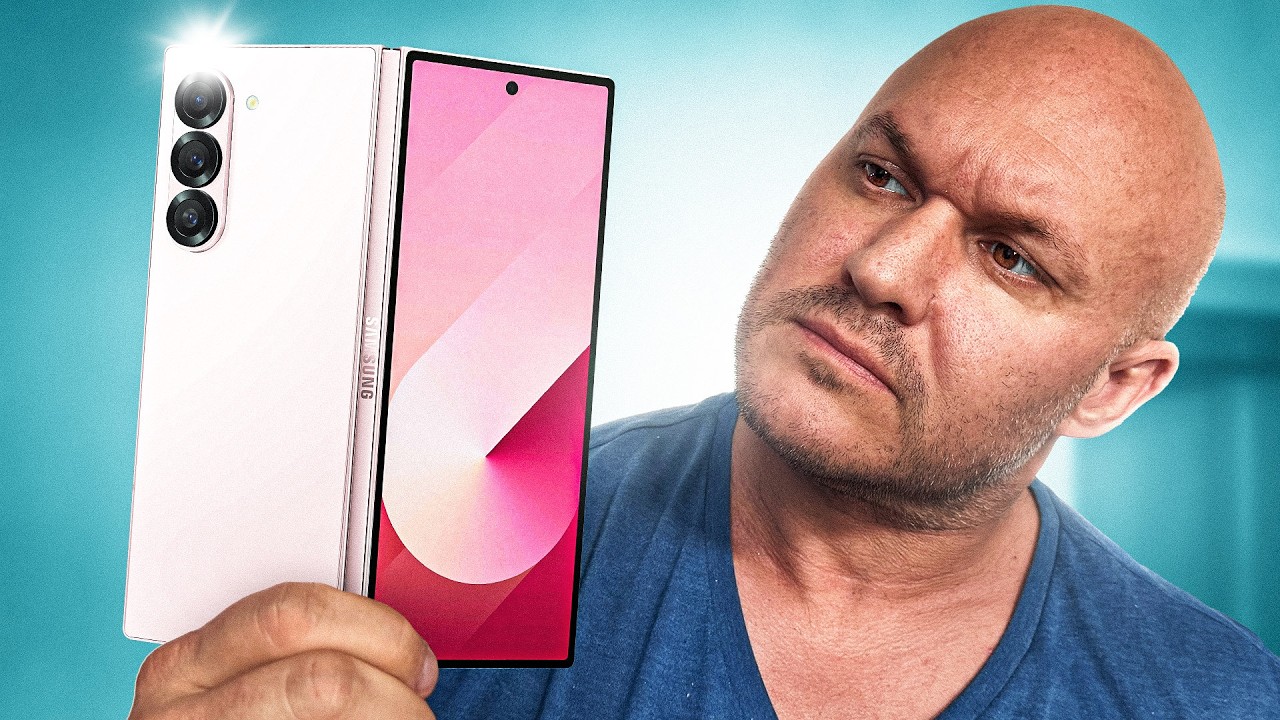 SAMSUNG GALAXY Z FOLD 6 : DU DESIGN, DE L'IA ET ?