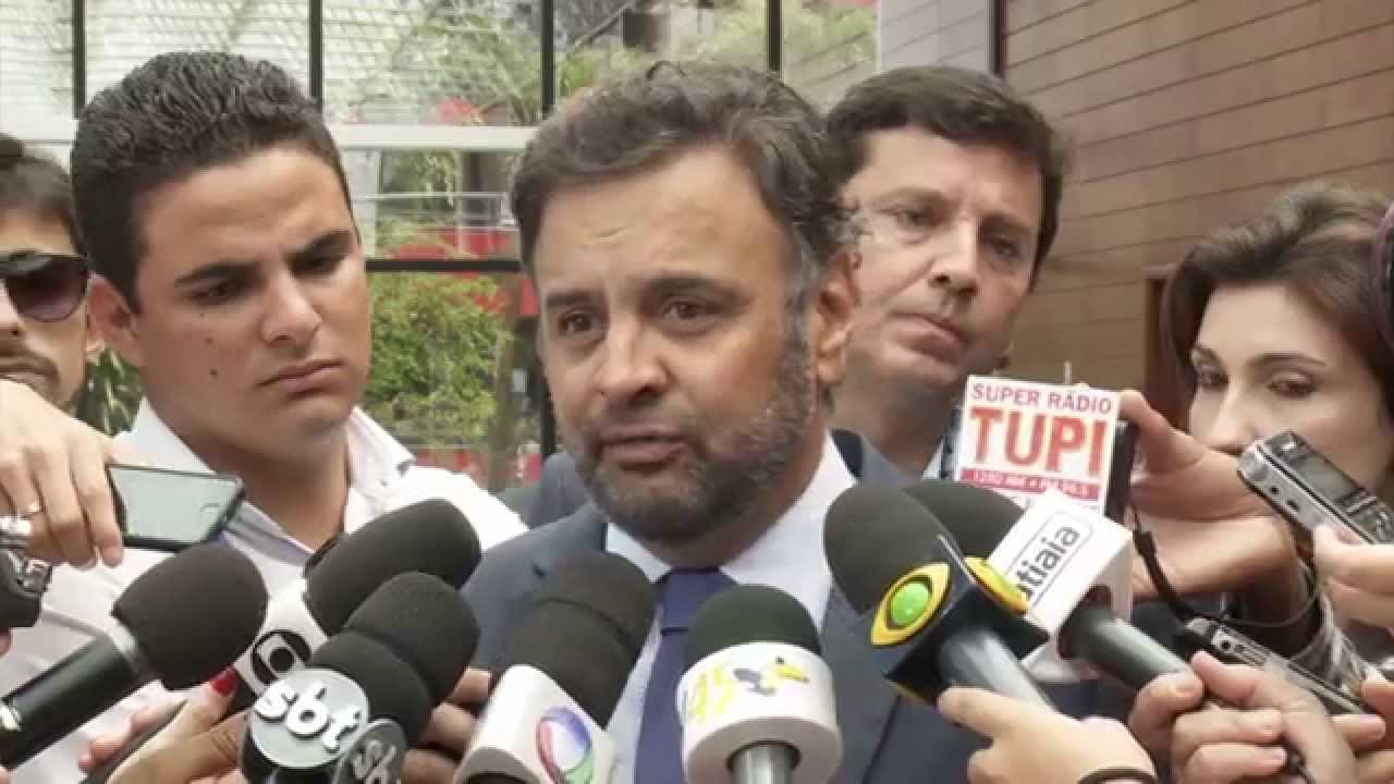 Coletiva Aécio Neves (BSB) 30/01/15 -  Nova CPMI da Petrobras