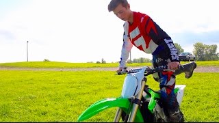 NEW DIRT BIKE FIRST RIDE!!!